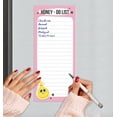 thumbnail image 6 of Inkdotpot Pack of 3 Magnetic Fridge To-Do List Notepads- Magnetic Memo Pads For Refrigerator-(50 Sheets Each)-HW, 6 of 7