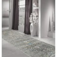 thumbnail image 4 of Pasargad Home Chelsea 2.08' x 10' Power-Loomed Silver Runner Rug - All Ages, Indoors, 4 of 5