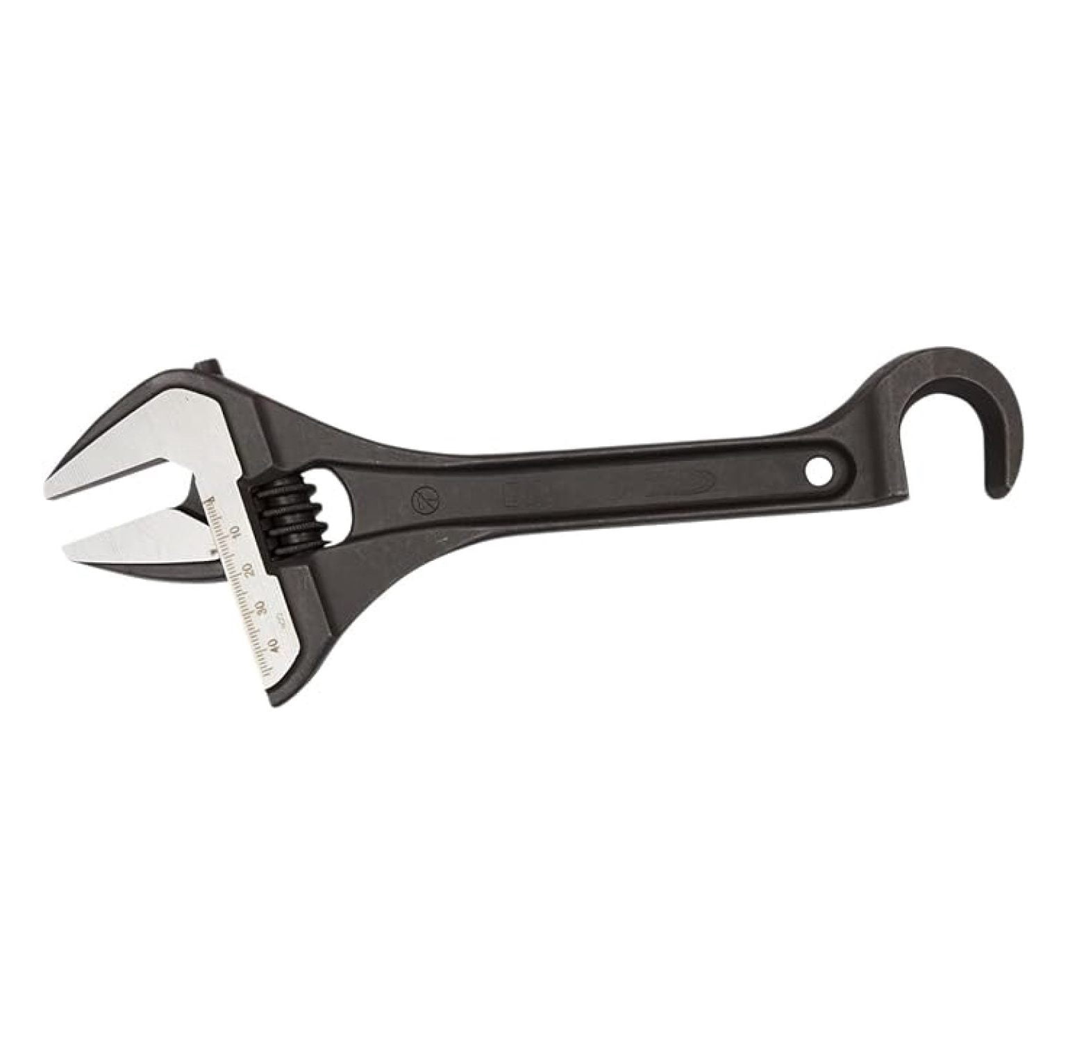 33H US Adjustable Wrench with Persuader - 10 Inch Combination Tool - Flow & Pressure Adjustment - Spain Made