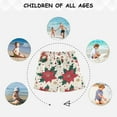 thumbnail image 6 of FORMRS Boys Swim Trunks Quick Dry Mesh Liner Boardshorts Sizes XS-XL, Christmas Floral, 6 of 7