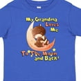 thumbnail image 4 of Inktastic My Grandma Loves Me to the Moon and Back Boys or Girls Toddler T-Shirt, 4 of 5