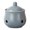 Grey, variant on simhoa Garlic Keeper Ceramic Container Keep Your Garlic Cloves Fresh Ventilated for Countertop Ginger Saver for Countertop Kitchen Green