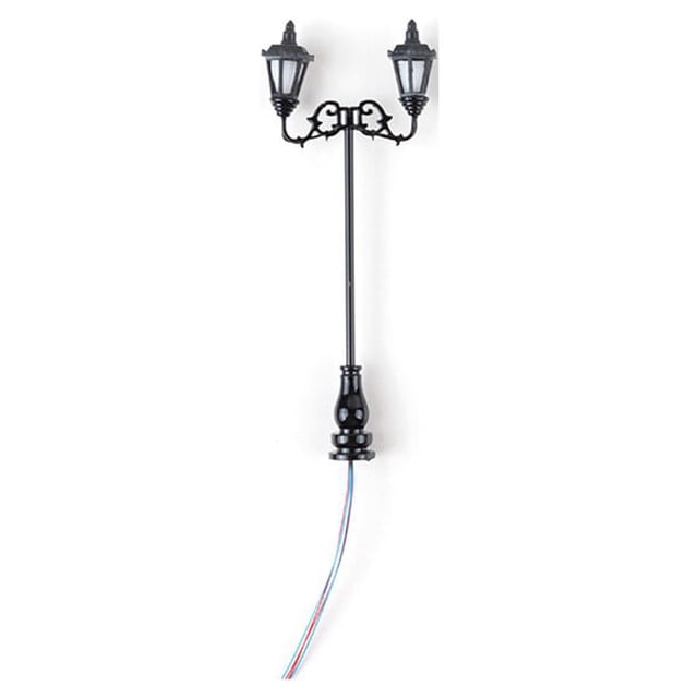 Farola LED de cabezas Bearachild para exteriores Negro (luz blanca)