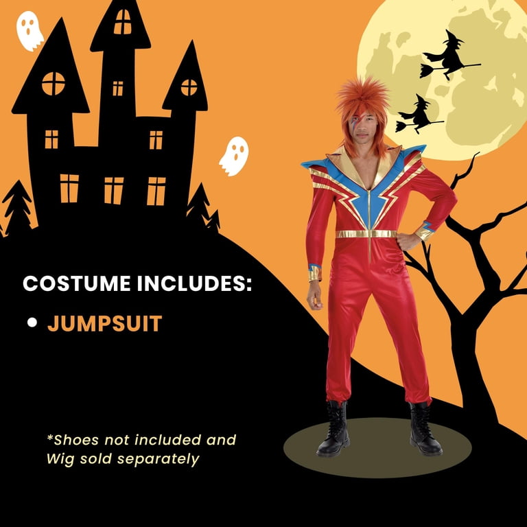 Amscan Glam Rock Jumpsuit Adult Costume | L/XL Male
