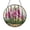 Acrylic 3.5 Inch, variant on Foxglove Flower Glass Window Decor, Garden Suncatcher Hanging Art, Soft Nature Home Accent