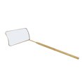 thumbnail image 4 of Fanshaped Eyelash Extension Mirror, Comfortable Grip Rounded Edges Easy Observation Stainless Steel Eyelash Mirror HD Mirror  for Home for Woman Golden,, 4 of 8