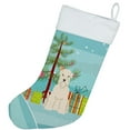 thumbnail image 2 of Carolines Treasures BB4186CS Merry Christmas Tree Soft Coated Wheaten Terrier Christmas Stocking, 2 of 2