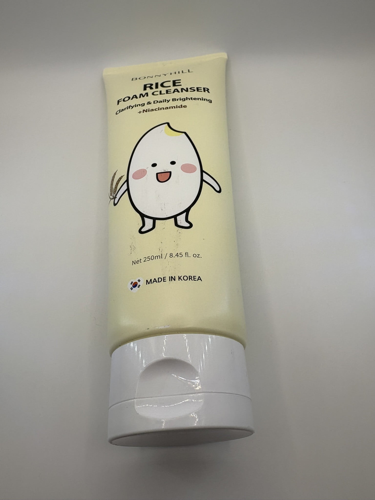 Bonnyhill Rice Foam Cleanser, + Niacinamide, 8.45 Fl. Oz
