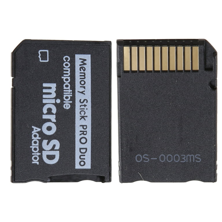 PSP Memory Stick Adapter, Funturbo Micro SD to Memory Stick PRO