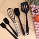 thumbnail image 5 of Juego de cocina, juego de utensilios de cocina de silicona, negro, 5 of 5