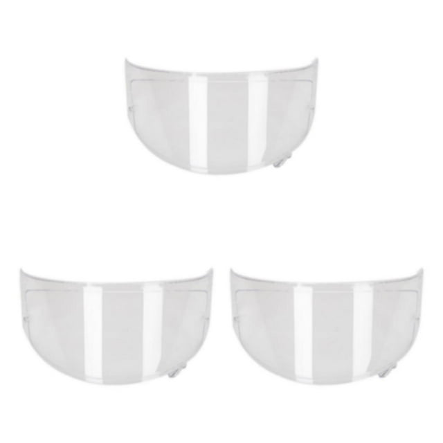 Transemion Anti-Fog Lens for MT Kre Kre Sv Improved Visibility Fog-Free Riding Experience Darkens Protective Clear 24x16x8cm 3Set
