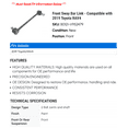 thumbnail image 2 of Front Sway Bar Link - Compatible with 2019 Toyota RAV4, 2 of 2