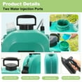 thumbnail image 3 of SideKing 2 Gallon Battery Powered Sprayer – Electric Garden Sprayer with Rechargeable Handle, 3 Nozzles, Retractable Wand & Strap for Lawn Sprayer, Weed Sprayer, Fertilizer, Herbicide & Cleaning, 3 of 9