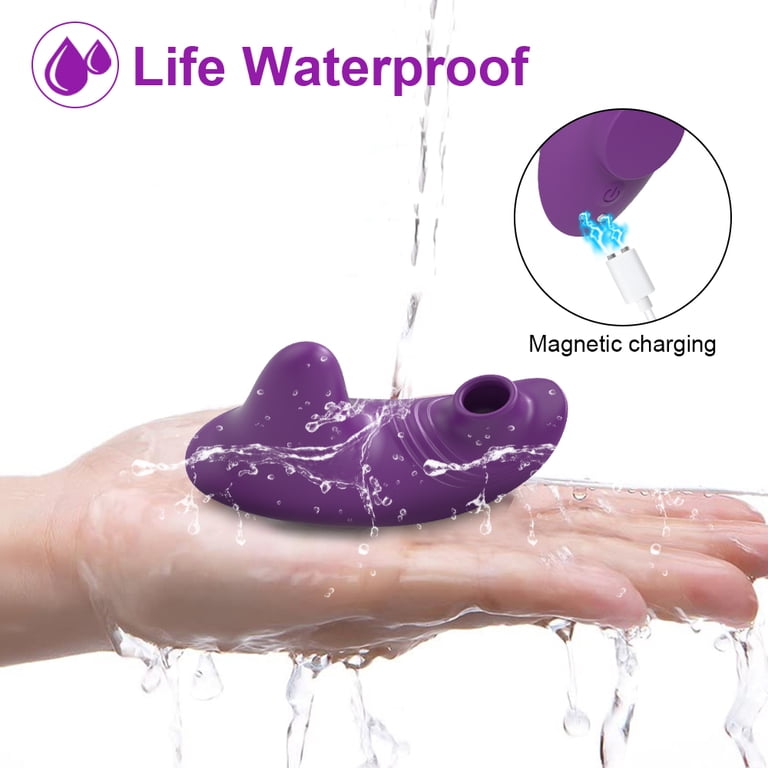 XBONP Wearable Panty Vibrator, Remote Control Clitoral Sucking Vibrator with Magnetic Clip, 10 Vibration and 4 Sucking Vibrating Modes Adult Sex Toys for Women, Purple - Walmart.com XBONP Wearable Panty Vibrator, Remote Control Clitoral Sucking Vibrator with Magnetic Clip, 10 Vibration and 4 Sucking Vibrating Modes Adult Sex Toys for Women, Purple - Walmart.com