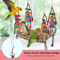 thumbnail image 5 of Parrot Toy Climbing Net Swing, Made of Natural Materials, for Medium and Large Birds to Play, Stand and Restc, 5 of 7