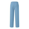 thumbnail image 5 of frariair Wide Leg Sweatpants for Women Baggy Lounge Pants Athletic High Waisted Sweat Pants Oversized Joggers with Pockets Blue 1 PC, 5 of 6
