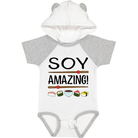 

Inktastic Soy Amazing- Fun with Sushi Boys or Girls Baby Bodysuit
