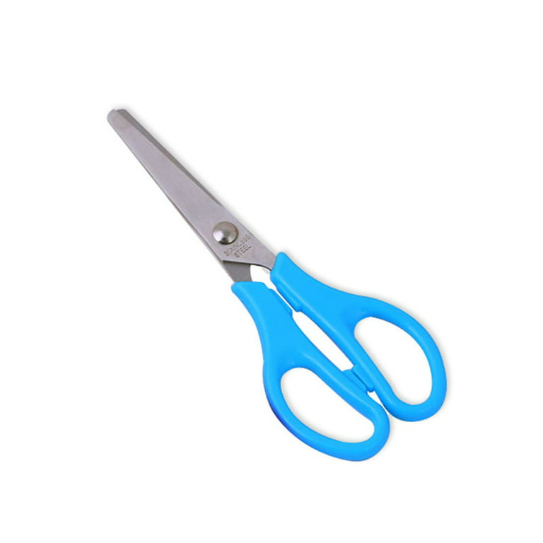 LIVINGO 24 Pack Bulk Kids Scissors for School, Blunt Tip Safety for Toddle  Classroom Crafting, 5 inches, Blue, Yellow, Red 