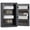 Black-40k(combo Lock), variant on Black-40k(combo Lock) Steel Key Safe Wall Mounted Storage for Home Office Business