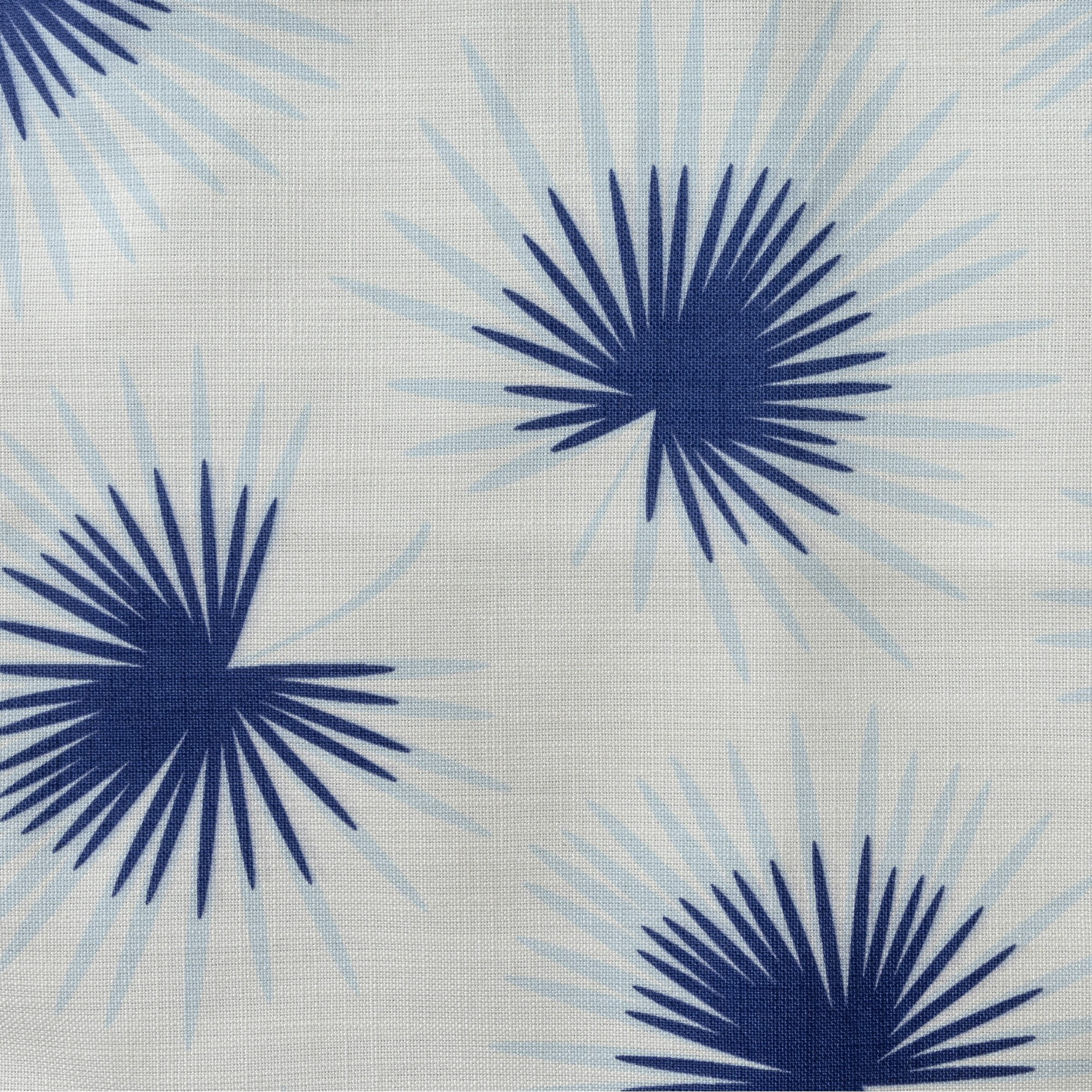 Harlow Hill Olympia 18" x 18" Navy Blue/ White Floral Polyester Adult Decorative Throw Pillow Cover