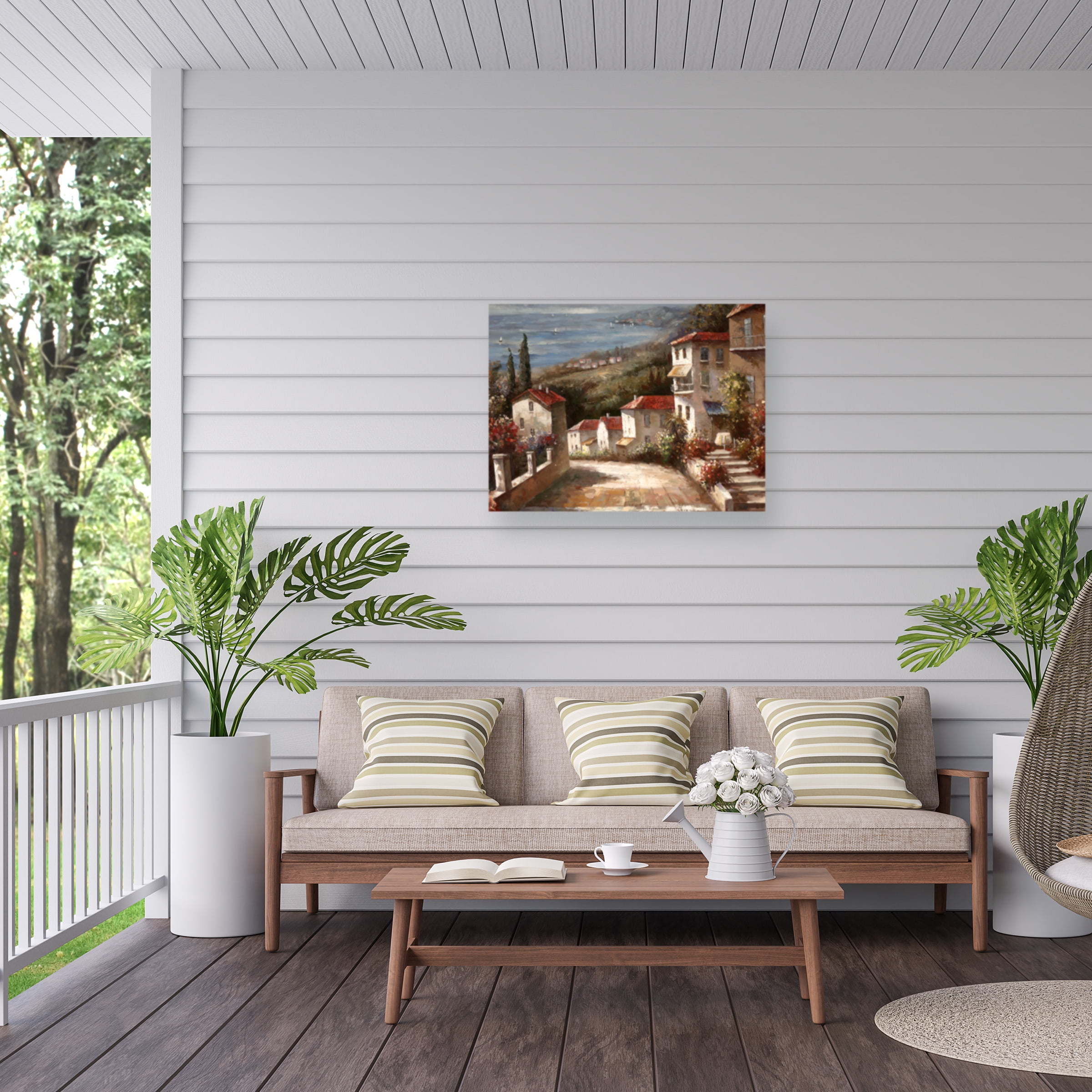 Joval 'Home in Tuscany' Outdoor All-Weather Wall Decor
