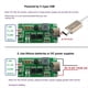 thumbnail image 5 of Minicargador de Batería USB Tipo C de 8,4 V, 12,6 V y 16,8 V para Módulo de Carga Elevadora de Batería LiPo/Li-Ion 4S de 4 A., 5 of 5
