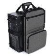 thumbnail image 2 of Desktop Computer Case Belt Holder Desktop Carrying Case with Pockets for Keyboard Cabl y22772, 2 of 6
