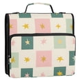 thumbnail image 5 of FORMRS Zipper Binder with Shoulder Strap 2-inch Ring 500 Sheet Capacity File Bag, Beige Abstract, 5 of 5