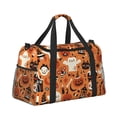 thumbnail image 2 of Fotbe Halloween 2 Bolsa de Viaje con Estampado, Bolsa de Fin de Semana para Mujer con Compartimento para Zapatos, Bolsa de Gimnasio con Bolsillo Húmedo, 2 of 7