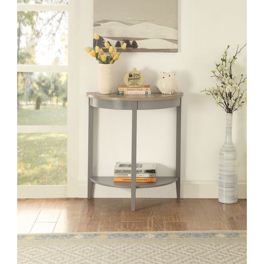 Console Table Entryway Table Narrow Sofa Table with Shelf, Entrance