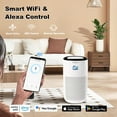 thumbnail image 2 of Smart Wifi Air Purifier for Home, 2690 sq.ft Coverage, H13 True HEPA Filter For Smoke Dust Odor Pollen, 2 of 8