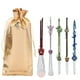 thumbnail image 1 of Juego de brochas de maquillaje Genshin Impact, accesorios para Fans, Element Vision, God's Eye, mondstein, Liyue, Inazuma, regalo, 5 unidades por juego, 1 of 5