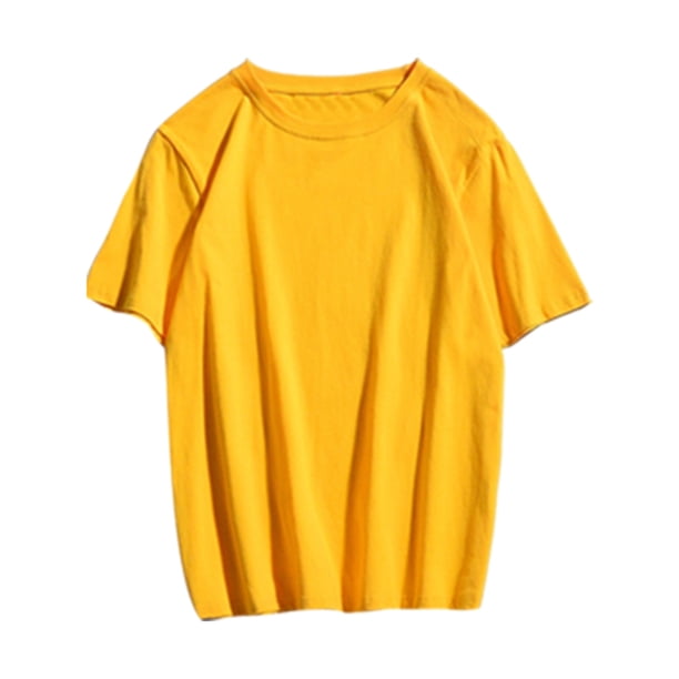 SAYOO Camiseta básica para hombres SAYOO moda