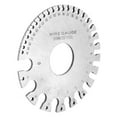thumbnail image 1 of Regla de espesor de alambre de acero inoxidable calibre 0-36 de 0,3125" a 0,007", 1 of 8