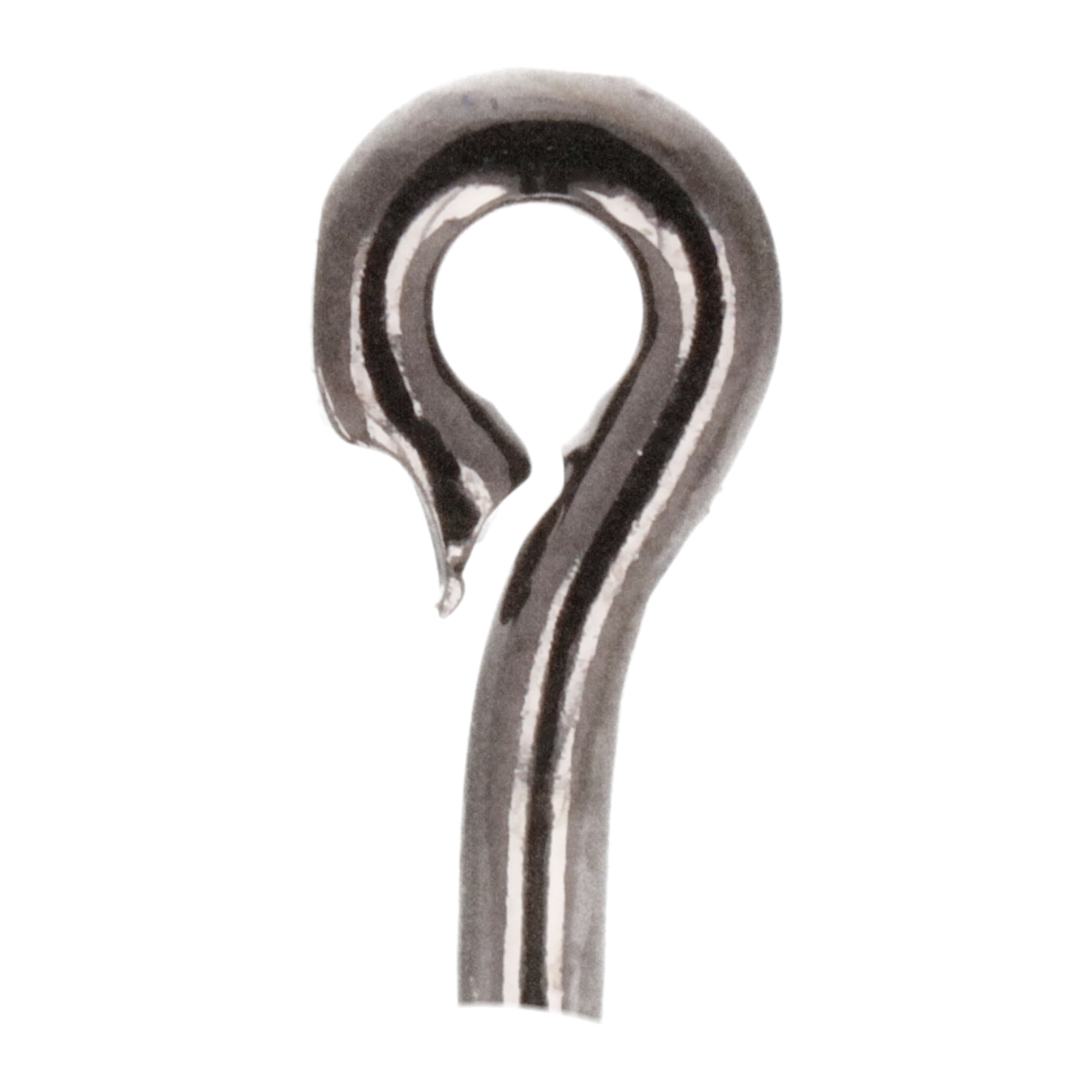Eagle Claw L091 Round Bend Lazer Sharp Worm Hooks Size 3/0; Red