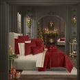 thumbnail image 2 of J. Queen New York  Grandeur Christmas Quilt Set White - King, 2 of 5