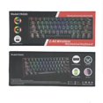 thumbnail image 3 of Teclado para juegos 60% compacto Pk61 con retroiluminación LED resistente al agua con cable multicolor Hugo, 3 of 4