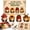 #B, variant on 3D Beaded Gnome DIY Kit, 4-Pack Mini DIY Gnome Beading Set with Instructions, Pastoral Gnomes Beading Decor, Handmade Cute Beaded Gnomes Kit for Adults Beginners (#B)