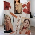 thumbnail image 5 of Sexy Margot Robbie Blanket Super Soft Throw Blanket Silky Flannel Lightweight for Sofa, Bed Blanket All Season Use 30""*40""（76 * 100cm）, Style, 5 of 6