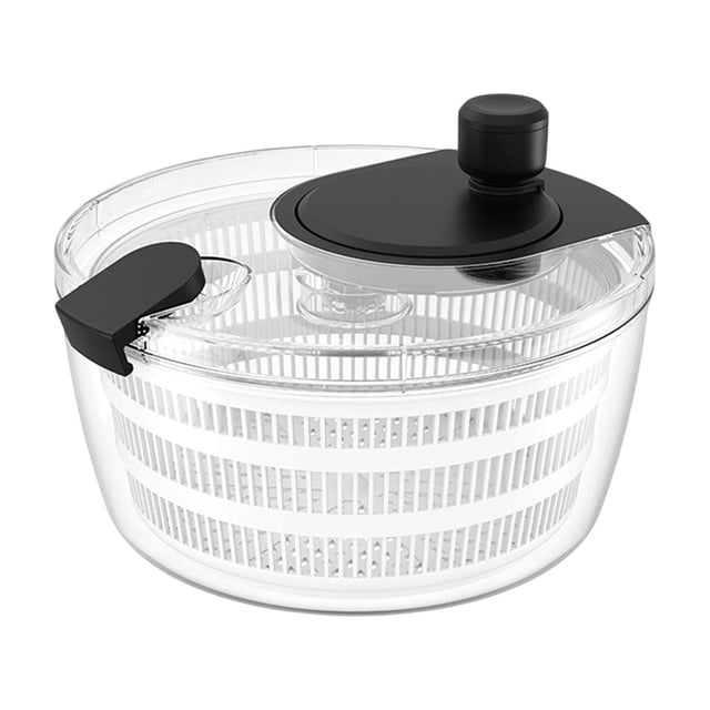 Chanana Salad Spinner Vegetable Dryer, Manual Lettuce Spinner, Vegetable and Fruit Dryer with Safety Lock, Fruit and Vegetable Washing Bowl