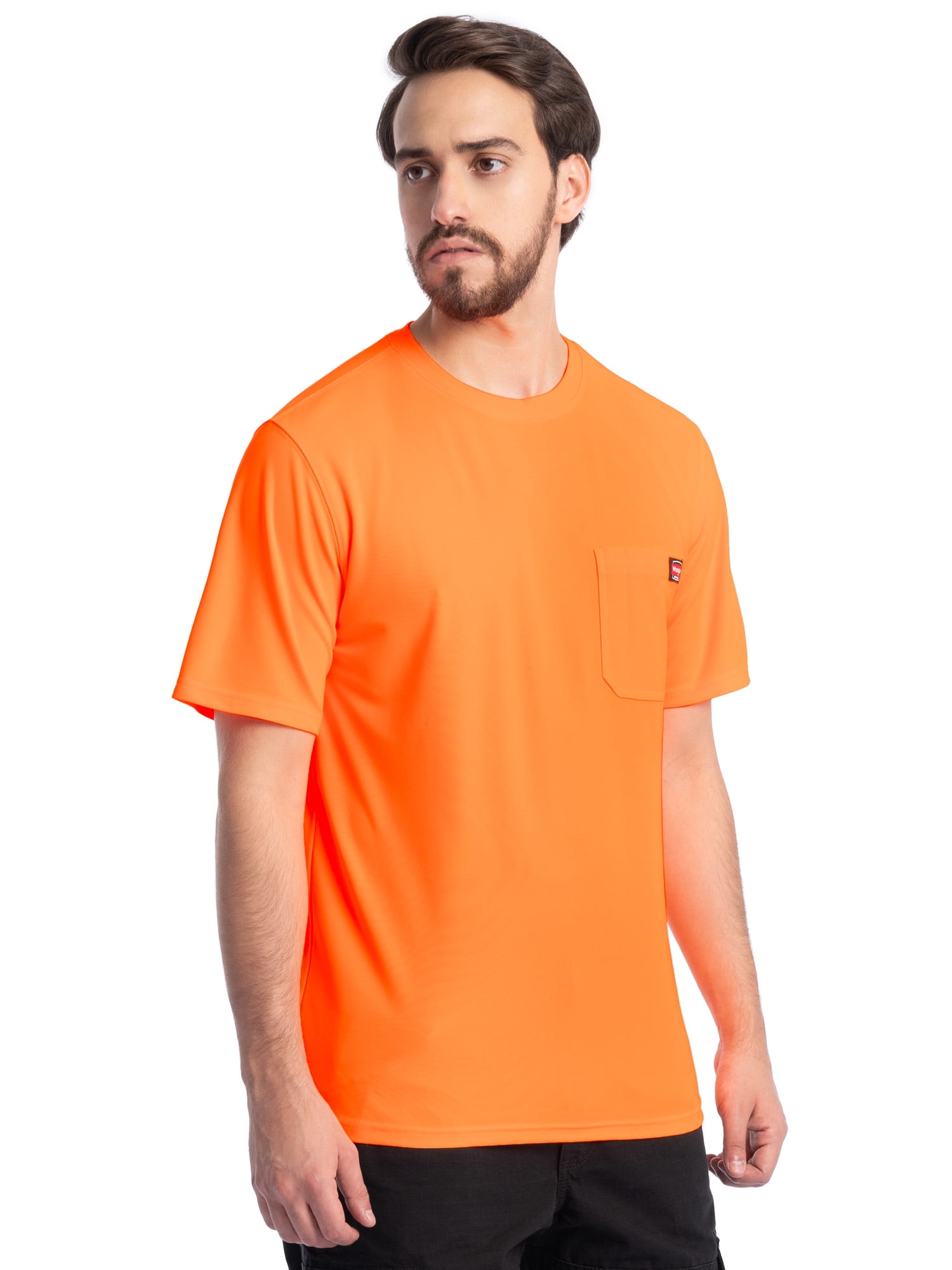 Wrangler Workwear Men's Short Sleeve UPF40 Performance Tee, Size S-3XL and XLT-2XLT