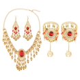 thumbnail image 4 of Belly Dance Jewelry Set Para Mujeres Pendientes De Gancho (sin Cadena Para La Cabeza) Sunnimix Collar de danza del vientre, 4 of 8
