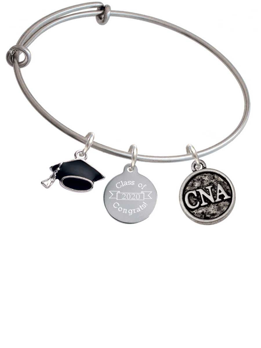 Antiqued Crab Bible Verse Philippians 4:13 Glass Dome Bangle Bracelet