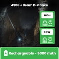 thumbnail image 6 of Kodiak Nearly 1 Mile Beam Tactical Flashlight, 6 of 6