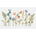 thumbnail image 2 of Authentic Hotel and Spa  White Turkish Cotton Wildflowers Embroidered 8 piece Towel Set, 2 of 3