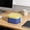 Blue, variant on Bento Box for Adults – 2-Tier Stackable Food Container with Portable Hidden Handle,,BPA-Free,Microwave & Dishwasher Safe , Striped Non-Slip Surface,Ideal for Meal Prep, Work