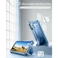 thumbnail image 3 of Dexnor for Samsung Galaxy A32 5G Case, [Built in Screen Protector and Kickstand] Heavy Duty Military Grade Protection Shockproof Protective Cover for Samsung Galaxy A32 5G Sierra Blue, 3 of 7