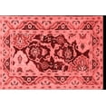 thumbnail image 1 of Ahgly Company Indoor Rectangle Oriental Red Industrial Area Rugs, 3' x 5', 1 of 4
