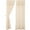 White, variant on VHC Brands Simple Life Ruffled Curtain Panels, Antique White, 63x36, Set of 2