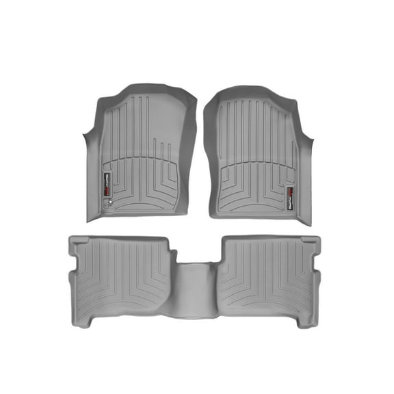 WeatherTech Custom Fit FloorLiners compatible with 1996-2002 Toyota 4Runner - 1st & 2nd Row, Grey